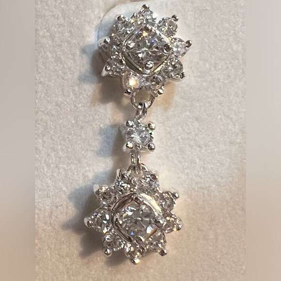 NWOT sterling silver dangle earrings - Picture 7 of 8